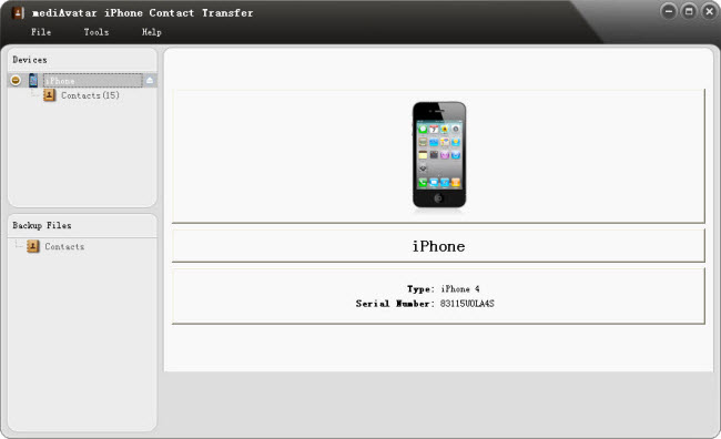 sync iPhone contacts with address books